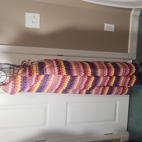 Wild Fable Pink and Purple Halter Sundress - Picture 10 of 11